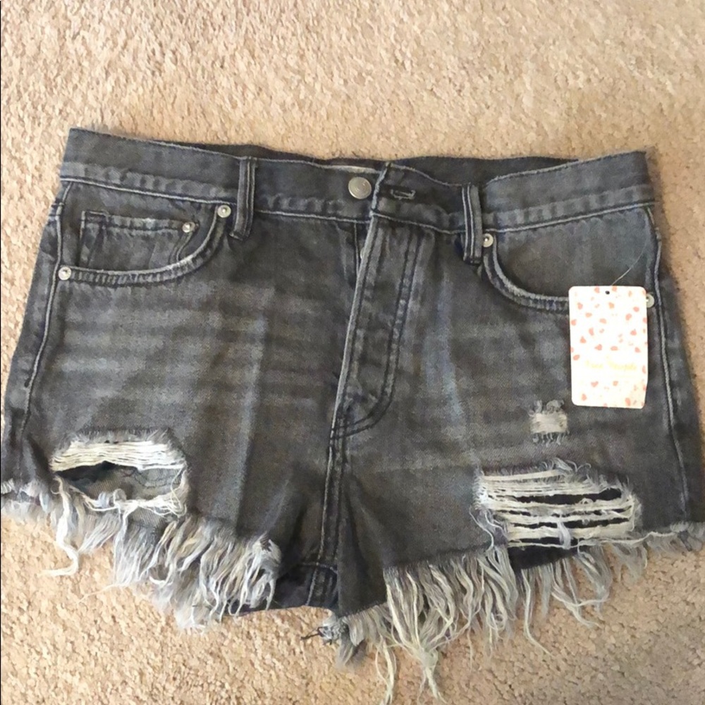 Festival jean shorts